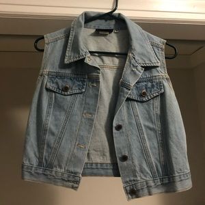 Crop Vest / Jean / 90’s